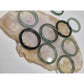SALE! Authentic Blue water jade ring size 7-7.5