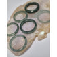 Authentic Blue water jade ring size 6-6.5