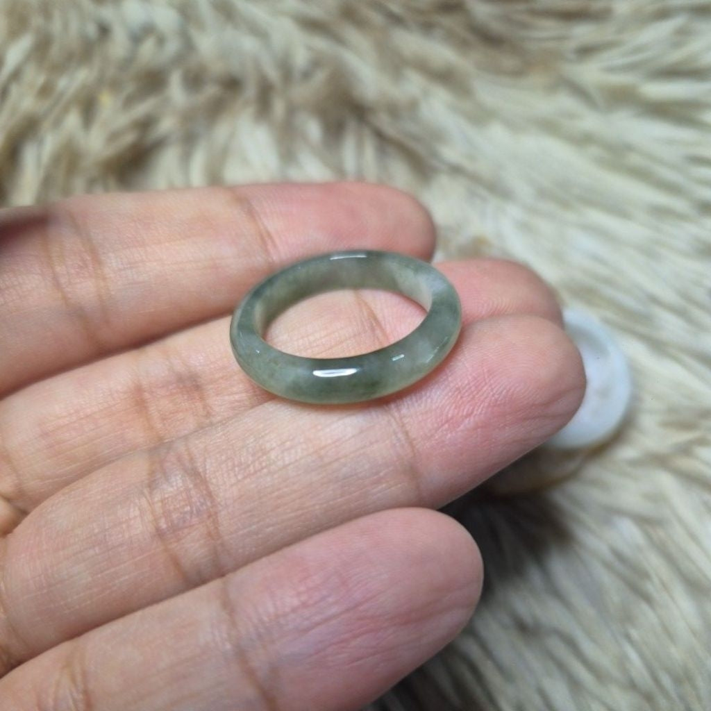SIZE 7-7.5 Burmese Jade Rings