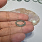 Authentic Blue water jade ring size 2.5-4