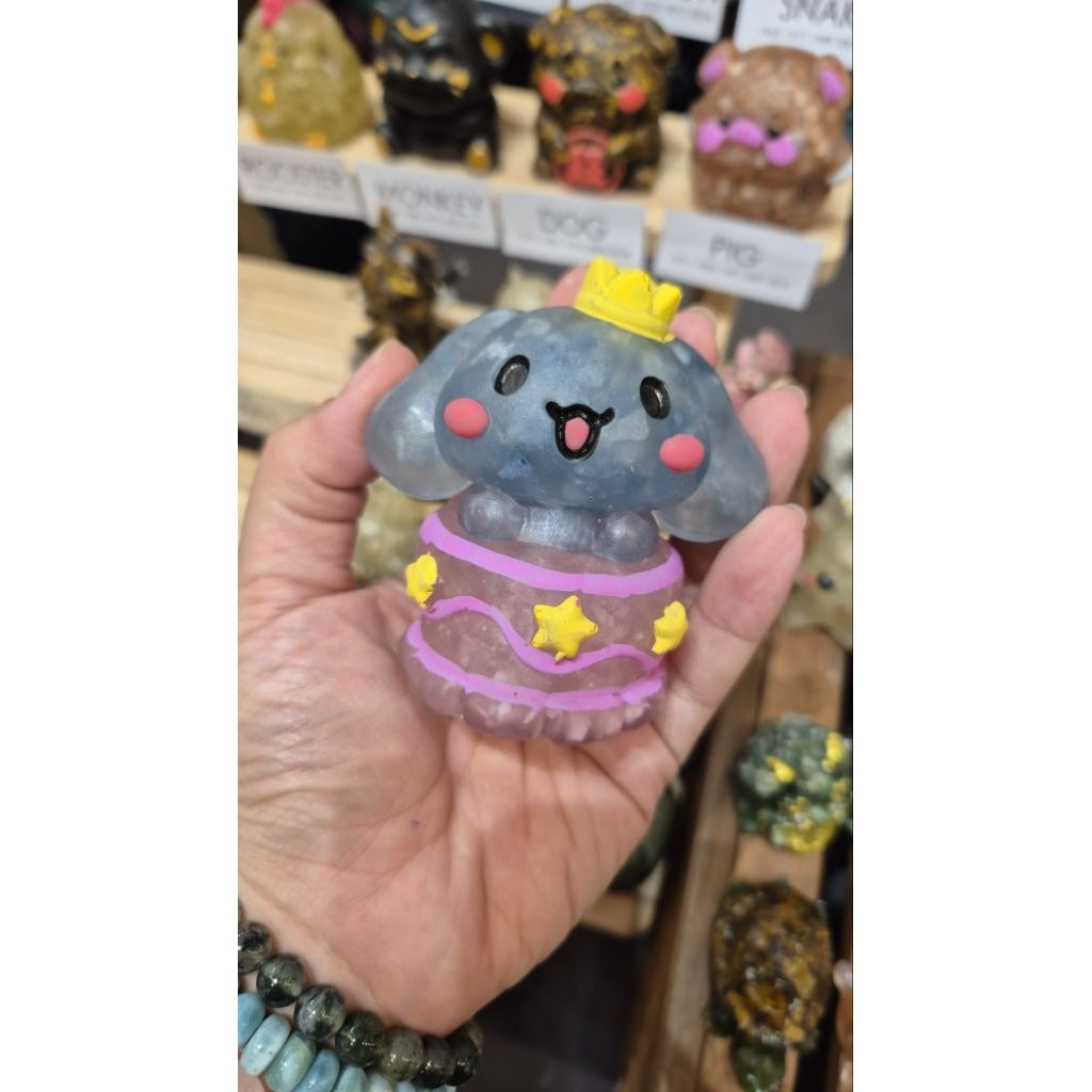 sanrio crystal resin figurines