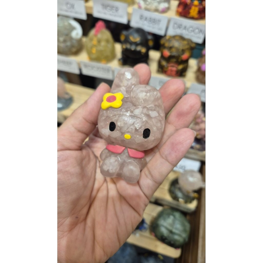 sanrio crystal resin figurines