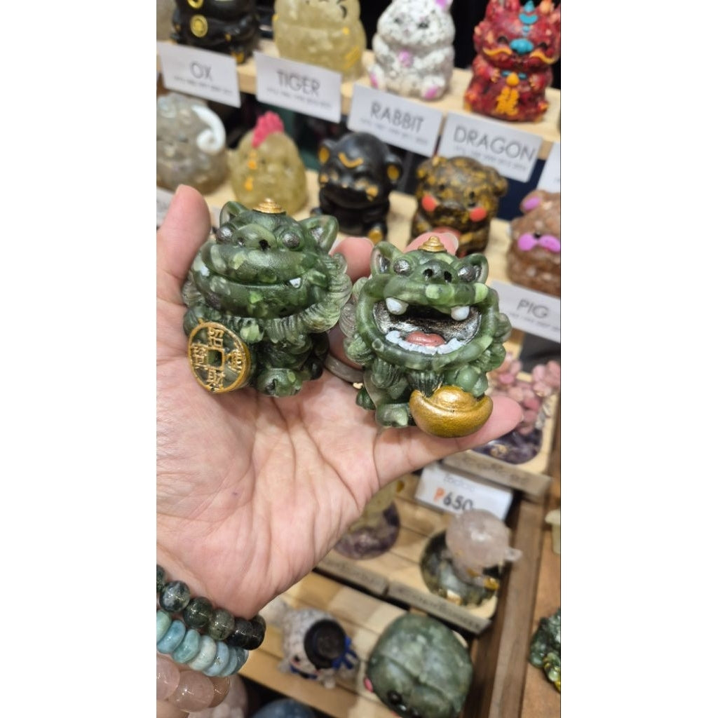 pixiu piyao crysral resin figurine