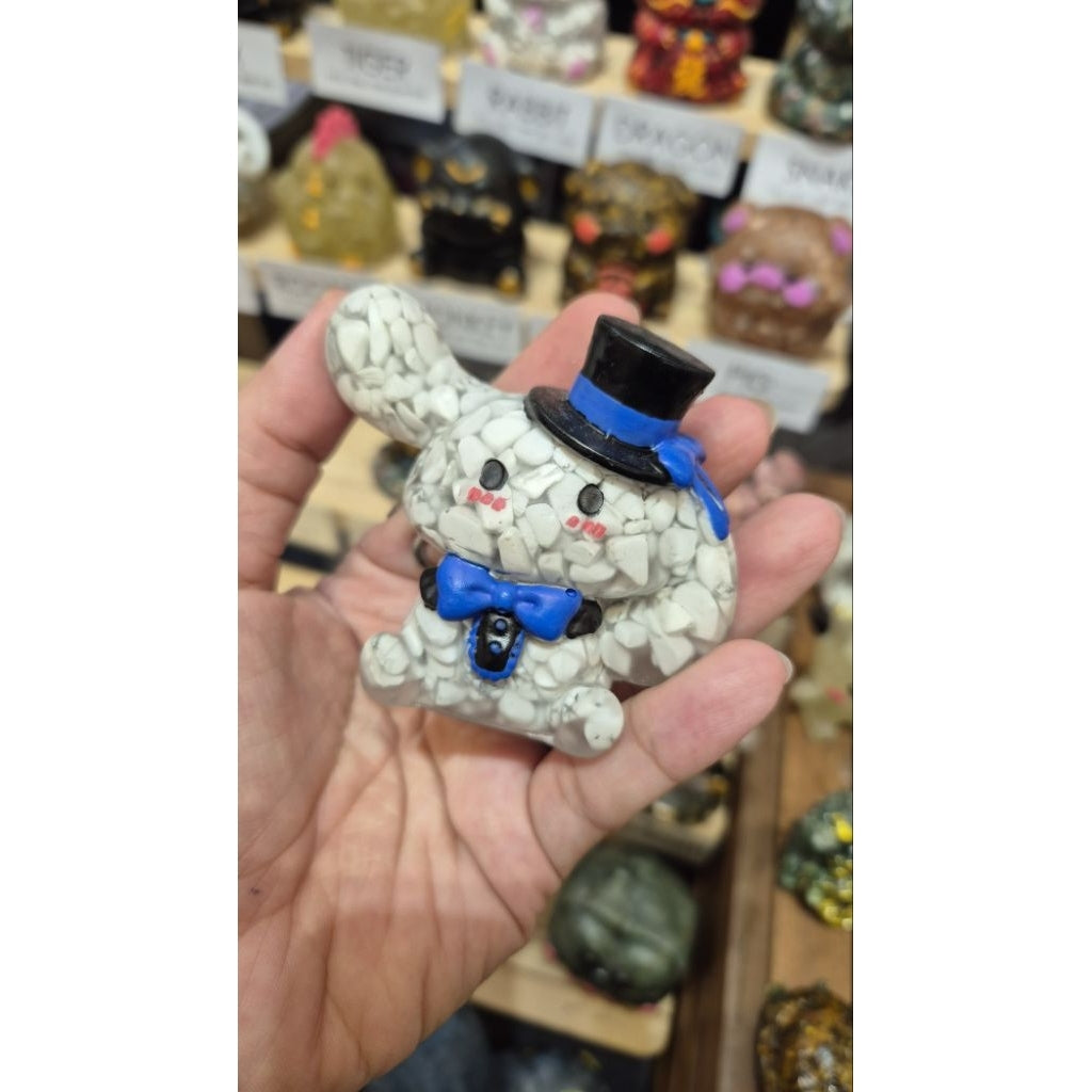 sanrio crystal resin figurines