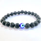 Black Lava Stone Diffuser with Evil Eye