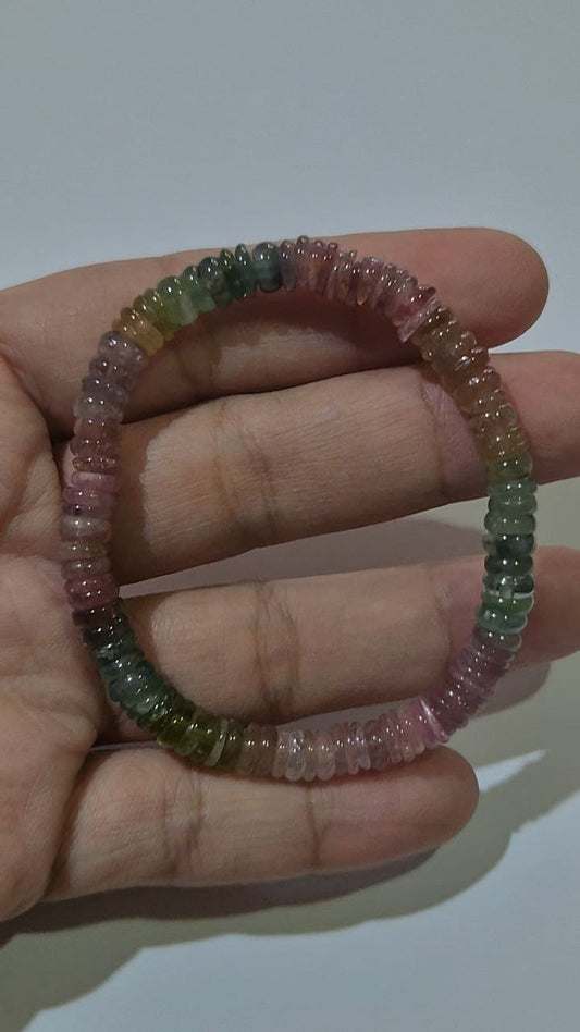 colorful tourmaline abacus