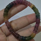 colorful tourmaline abacus