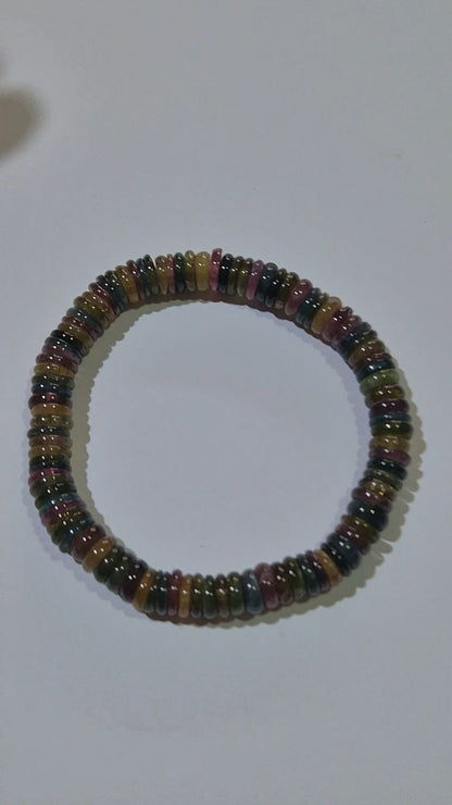 colorful tourmaline abacus