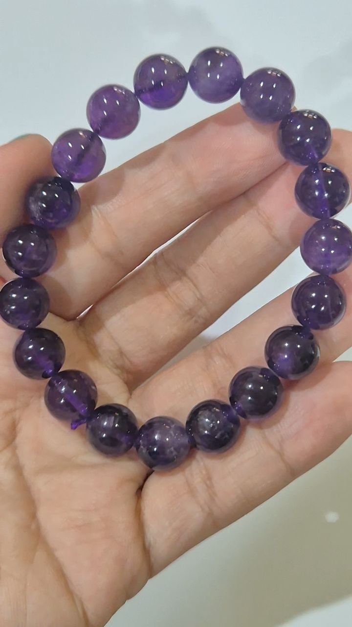 brazilian 5A amethyst 8mm / 10mm