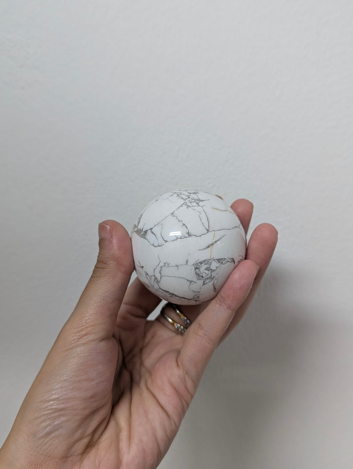 Howlite Sphere