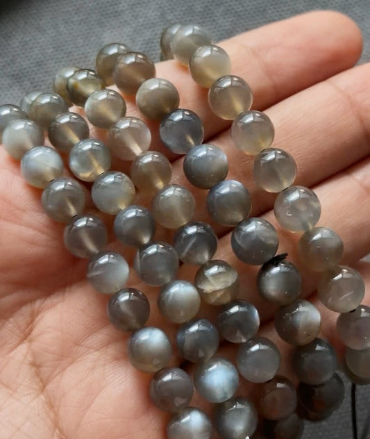 Black Moonstone Bracelet (7mm | 8mm)