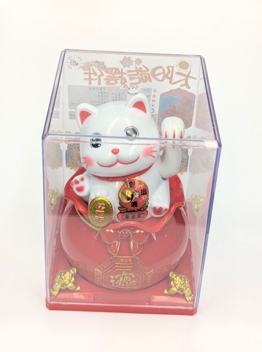 Lucky Cat Display Figurine