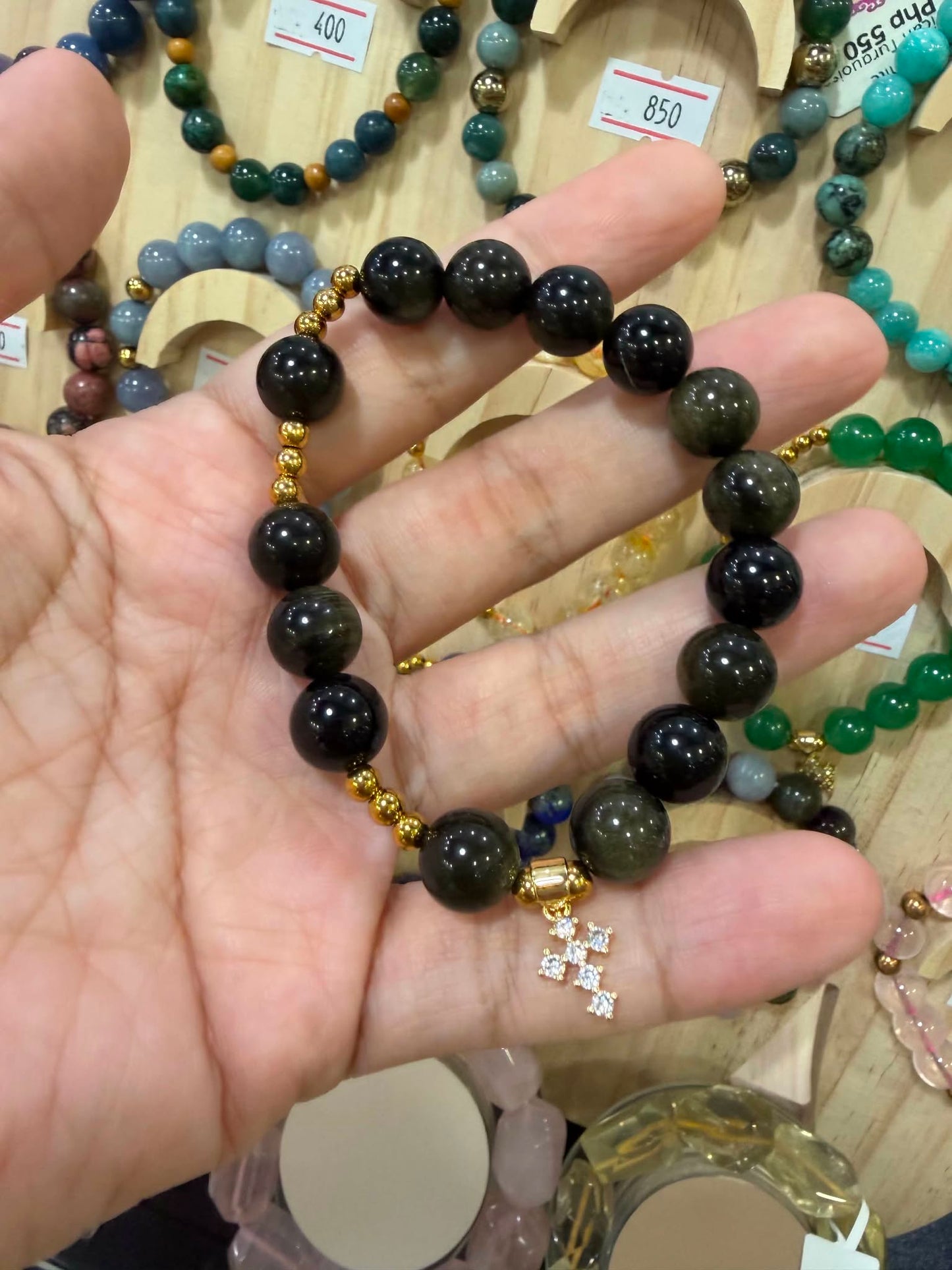 Crystal Rosary Bracelets