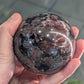 Garnet Sphere (with Free Stand)