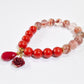 Cinnabar and Fire Quartz