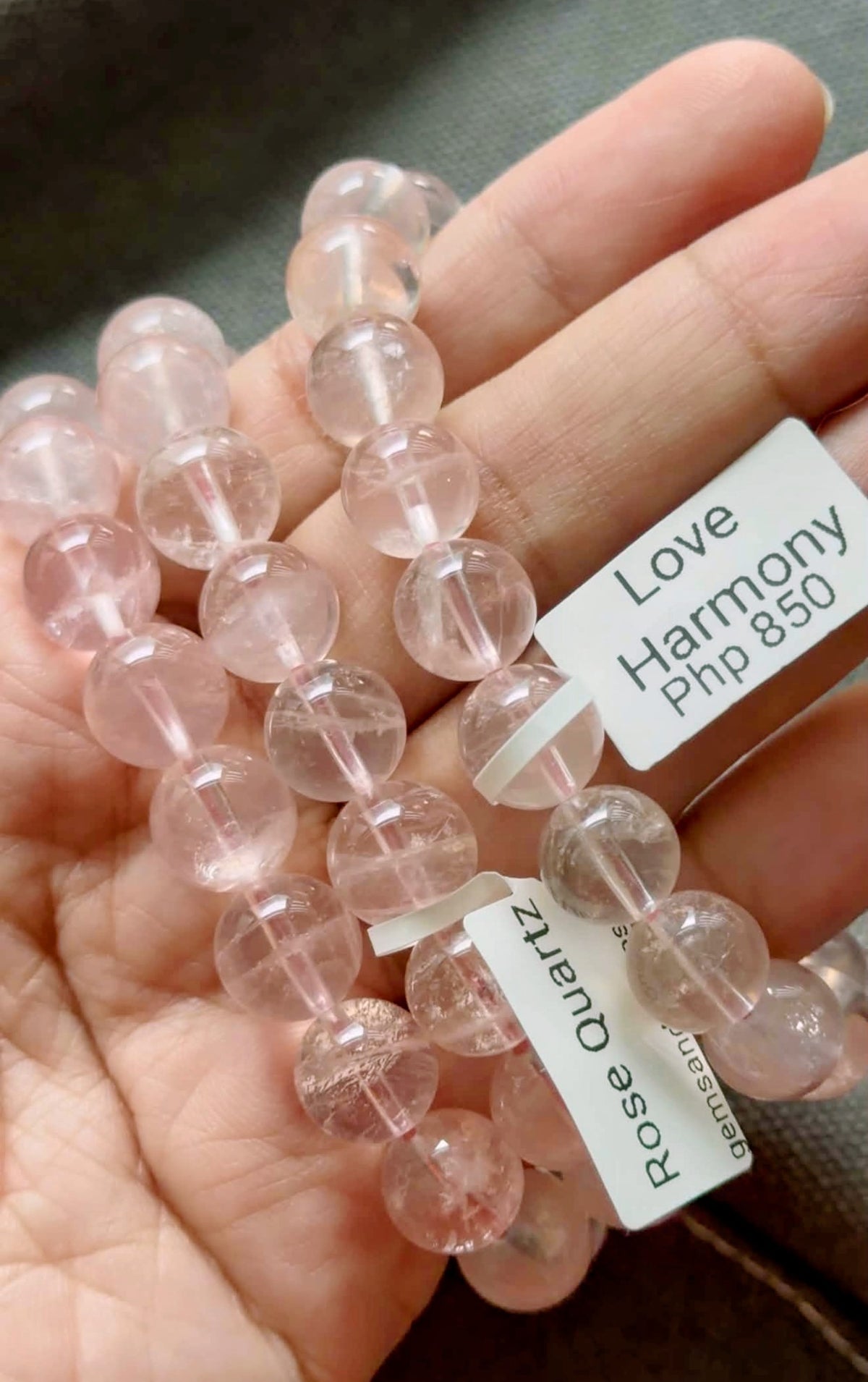 Rose Quartz Bracelet (11mm)