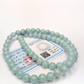Burmese Green Apple Jade Necklace with Certificate of Authenticity