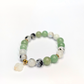 Green Aventurine and White Moonstone Bracelet