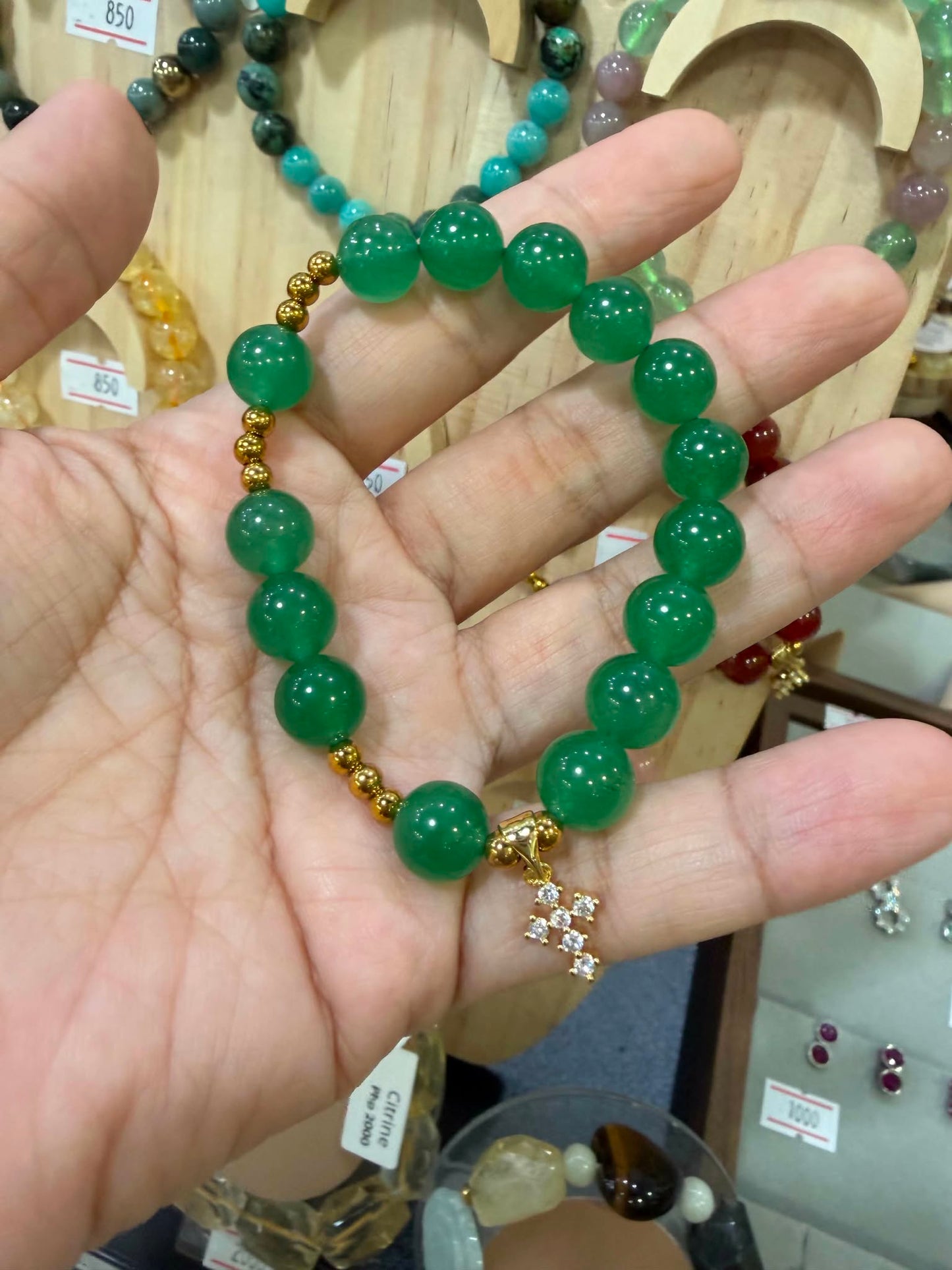 Crystal Rosary Bracelets