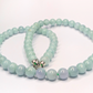Burmese Green Apple Jade Necklace with Certificate of Authenticity