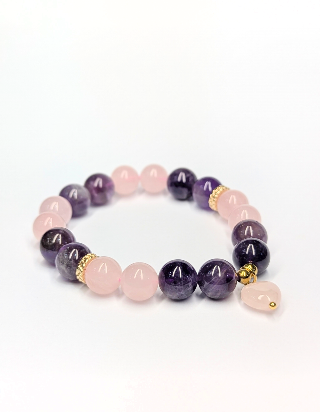 Amethyst and Rose Quartz