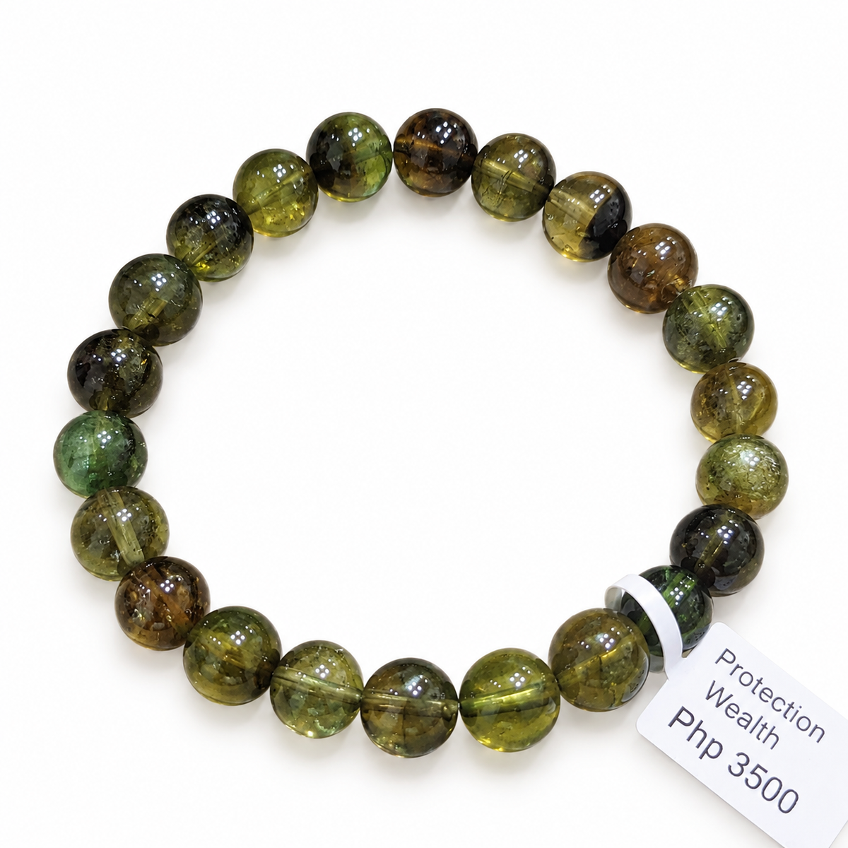 Green Tourmaline Bracelet (8mm)