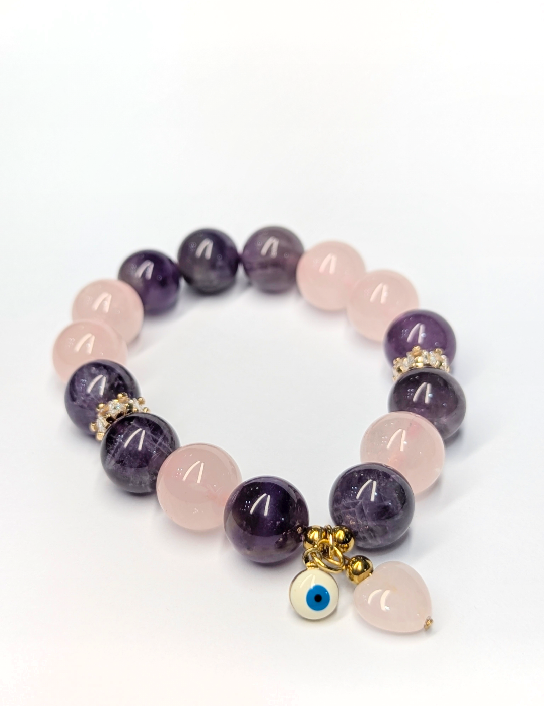 Amethyst and Rose Quartz