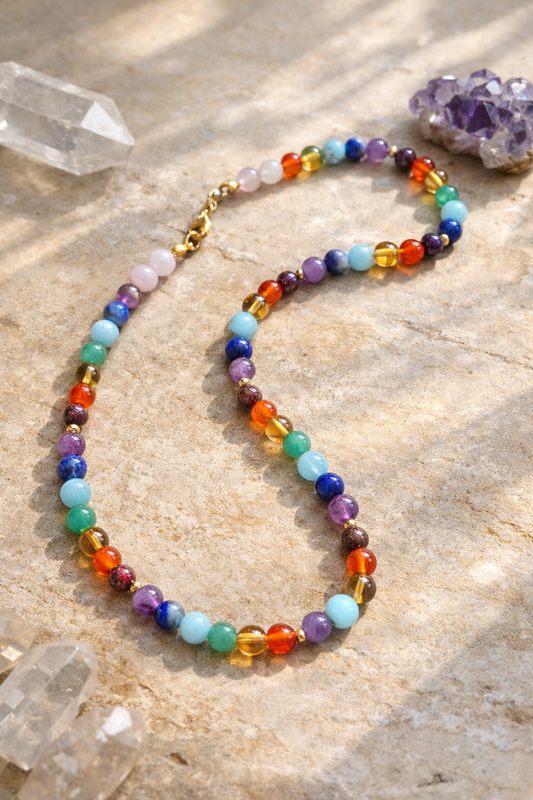 7 Chakra Gemstone Necklace