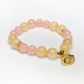 Rose Quartz and Citrine
