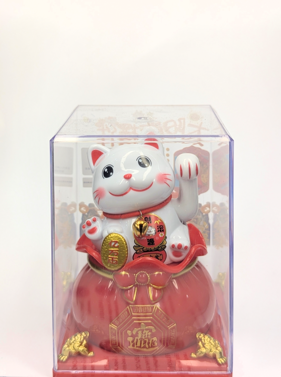 Lucky Cat Display Figurine