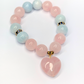 Rose Quartz and Aquamarine