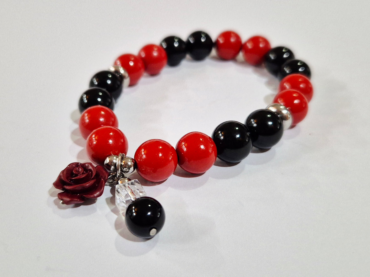 Cinnabar and Black Tourmaline