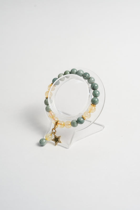 Jade and Citrine for Good Health and Prosperity