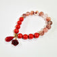 Cinnabar and Fire Quartz