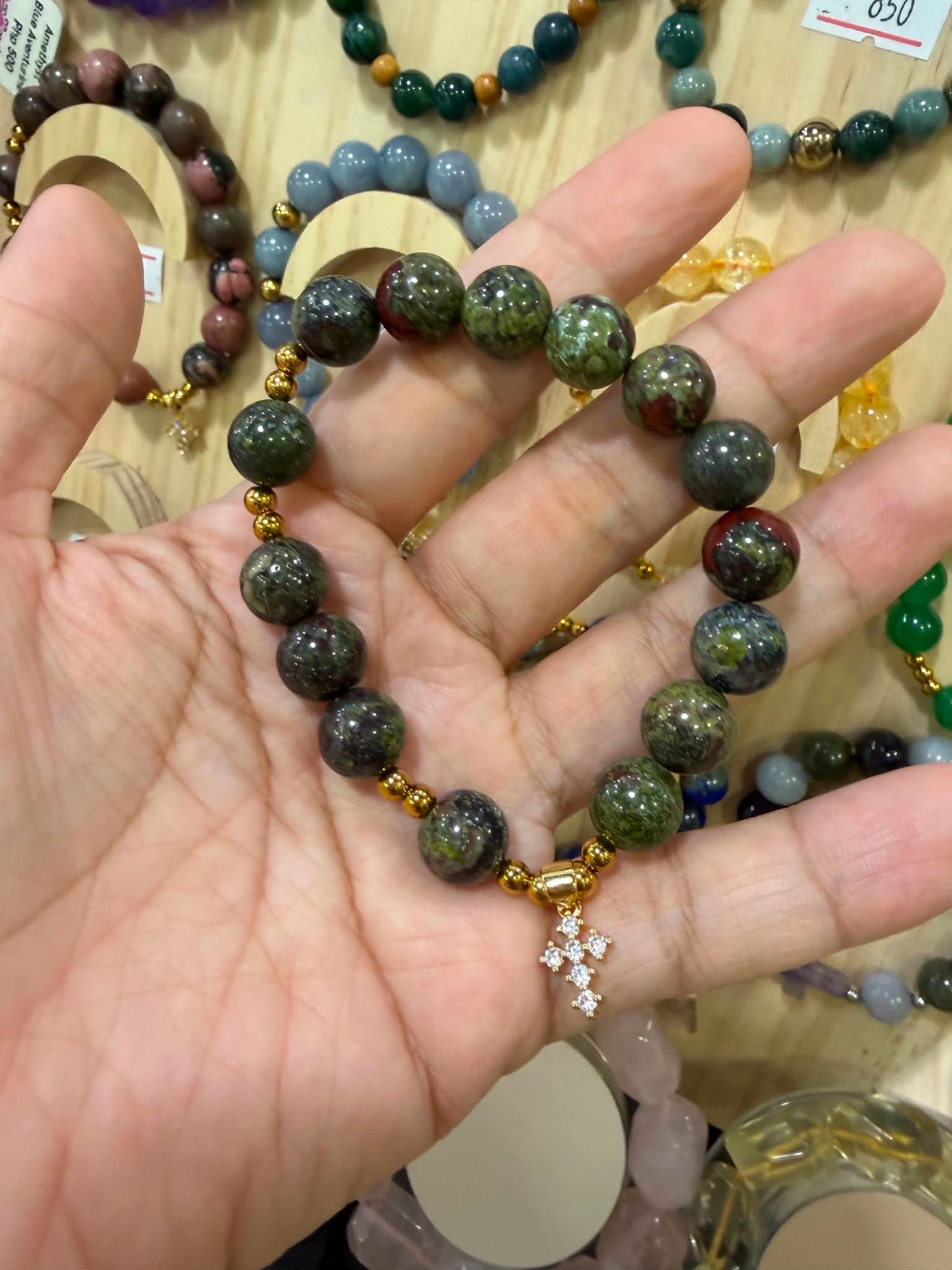Crystal Rosary Bracelets