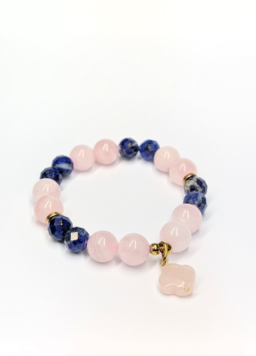 Rose Quartz and Lapiz Lazuli