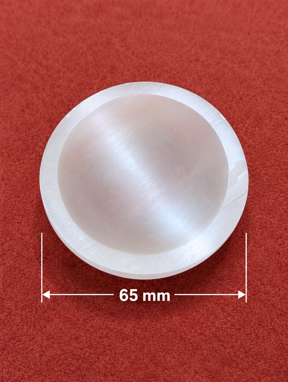 Mini Selenite Bowl (Approximately 65mm Diameter)