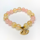 Rose Quartz and Citrine