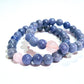 Couple Bracelet Communication and Self-Expression| Blue Aventurine with Rose Quartz Accent