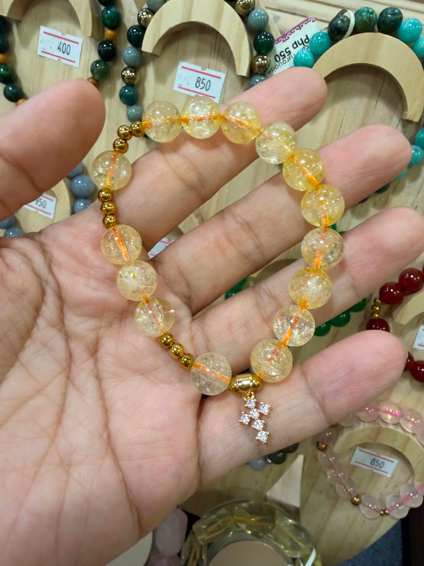 Crystal Rosary Bracelets