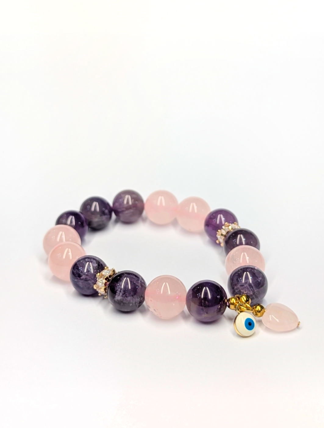 Amethyst and Rose Quartz