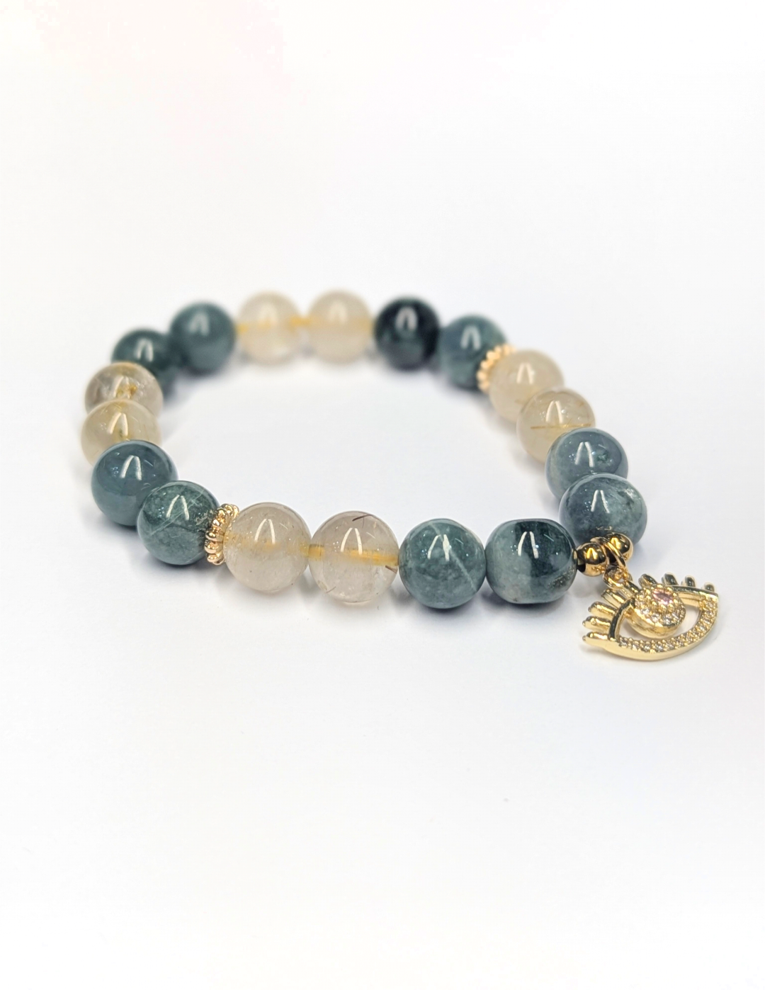 Jade Citrine Bracelet