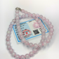 Burmese Pink Jade Necklace with Certificate of Authenticity