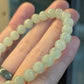 Icy Burmese Jade Bracelet (7mm)
