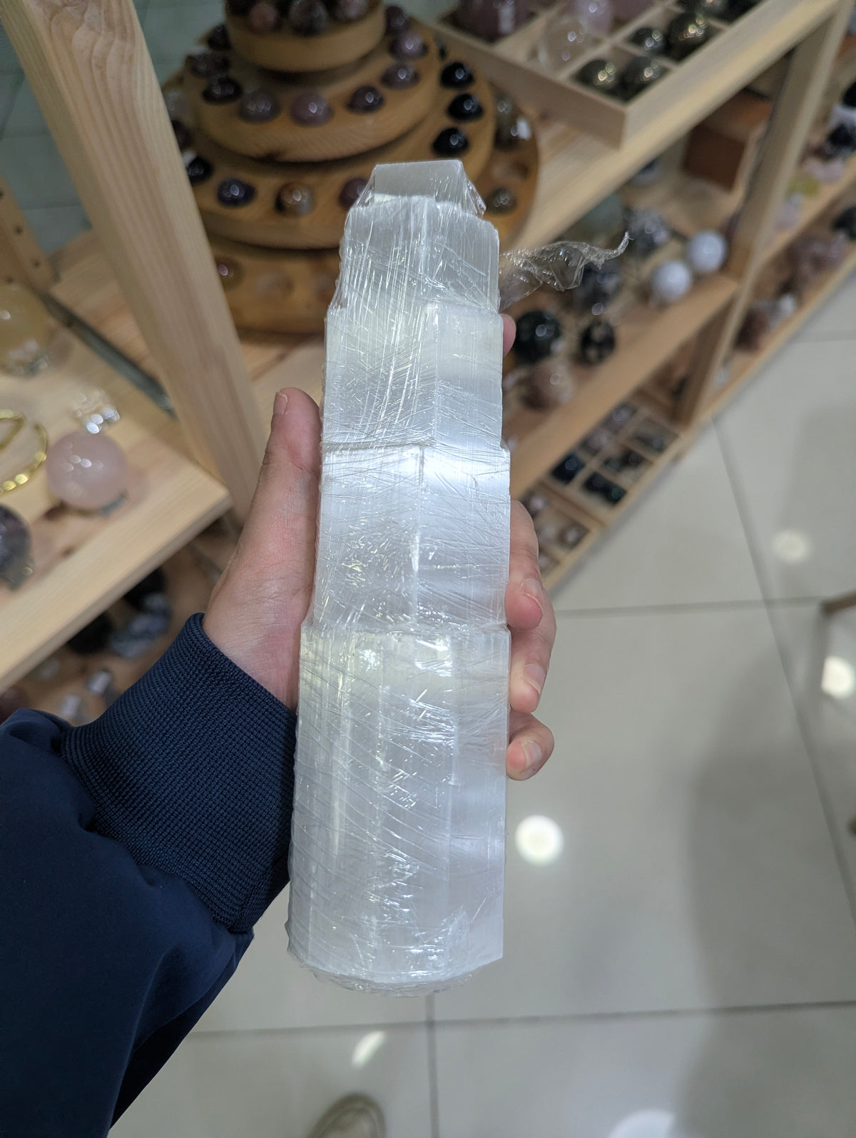 Satin Spar Tower