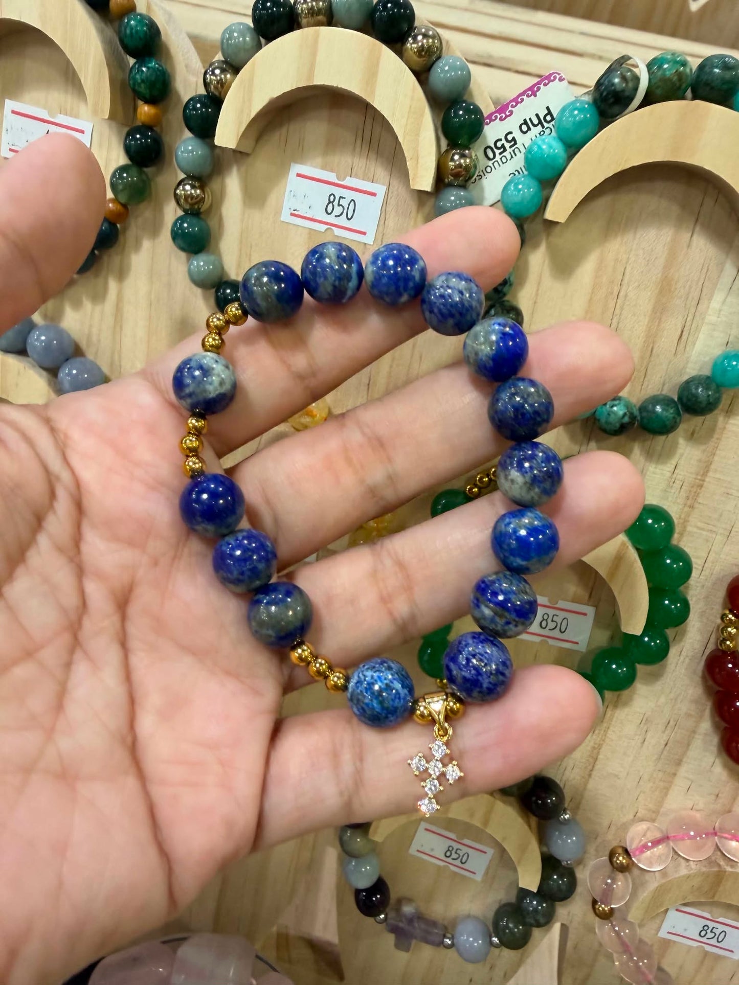 Crystal Rosary Bracelets