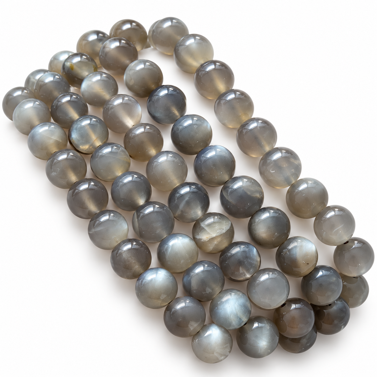 Black Moonstone Bracelet (7mm | 8mm)