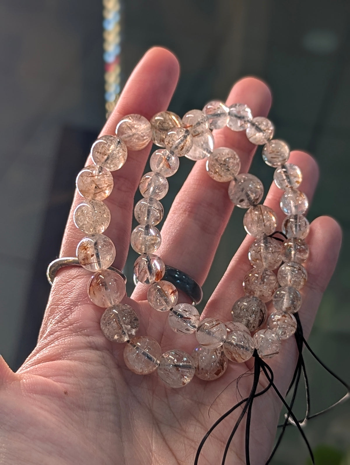 Copper Rutilated Quartz Bracelet (8mm | 10mm)