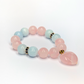Rose Quartz and Aquamarine