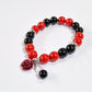 Cinnabar and Black Tourmaline